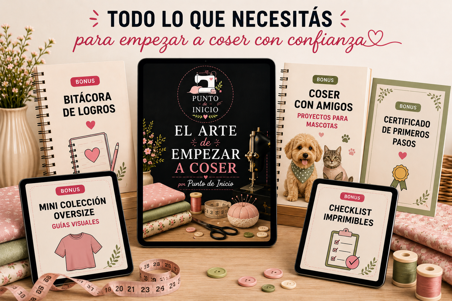 📘 El Arte de Empezar a Coser